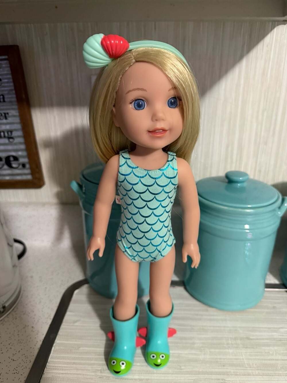 American Girl WellieWishers Camille Doll Size 14.5 Inch